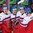 HELSINKI, FINLAND - DECEMBER 30: Filip Chlapik #14, Simon Stransky #11, Filip Hronek #25  and Ondrej Miklis #4 of the Czech Republic celebrate after a first period goal agaisnt Belarus during preliminary round action at the 2016 IIHF World Junior Championship. (Photo by Andre Ringuette/HHOF-IIHF Images)

